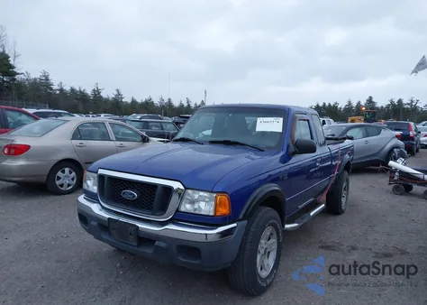 2004 Ford Ranger Xlt from USA, damaged, VIN 1FTZR15E04TA10541